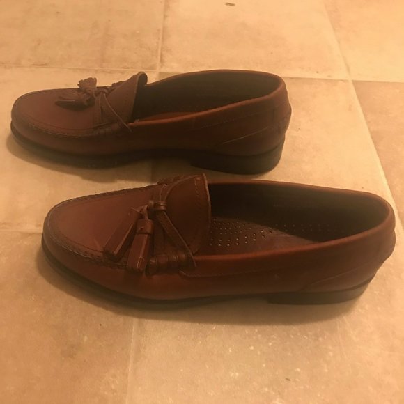 Boat Shoes Mens Bass / Brown / Size: 9.5 - Picture 3 of 3
